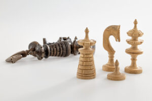 Italia, Piemonte, fine XIX secolo, legno, Re: 5,5 cm